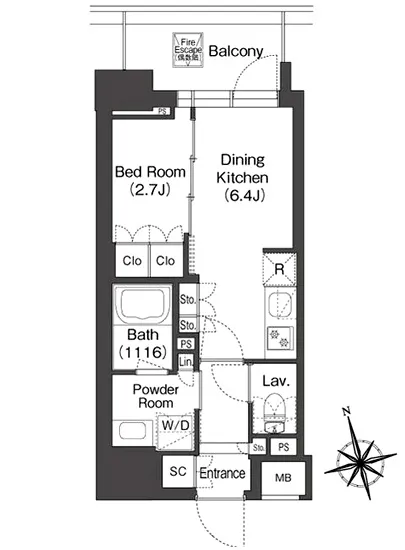 ミリアレジデンス浅草駒形 1002