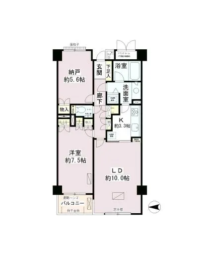 南麻布パークホームズ 6F