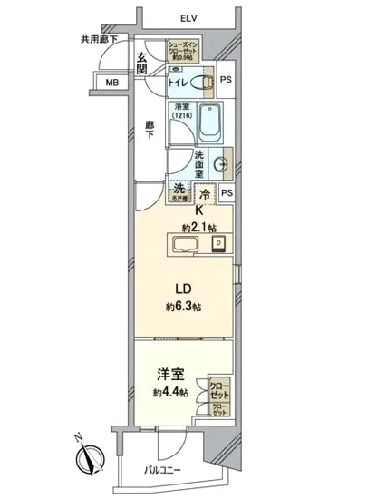 ザ・パークハウス赤羽フロント 506