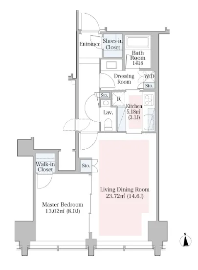 ラ・トゥール飯田橋 1708