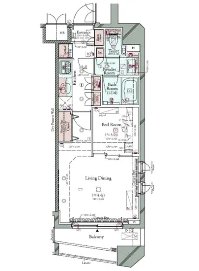 コンシェリア渋谷笹塚プレミアムビュー 501