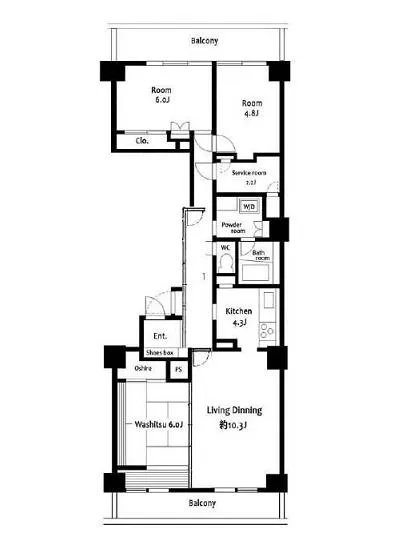 芝浦スクエアハイツ 203