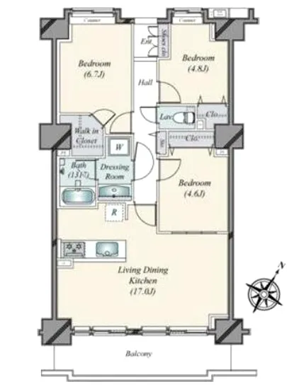 パルティール赤坂 6F