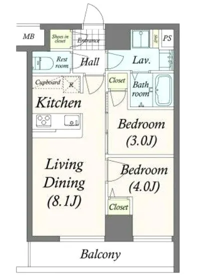 グランパセオ浅草2 101