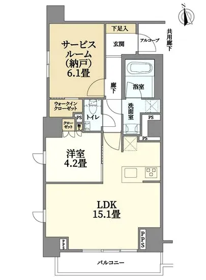 ピアース碑文谷五丁目 2F