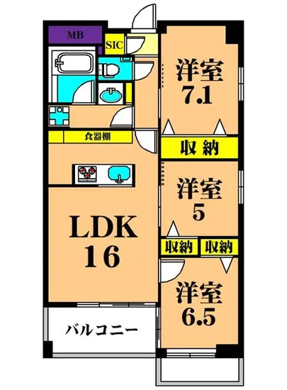 オープンレジデンシア武蔵小山 4F