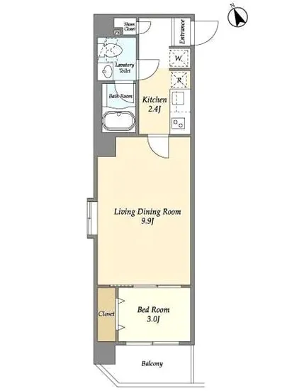 アルファコート常盤台2 401