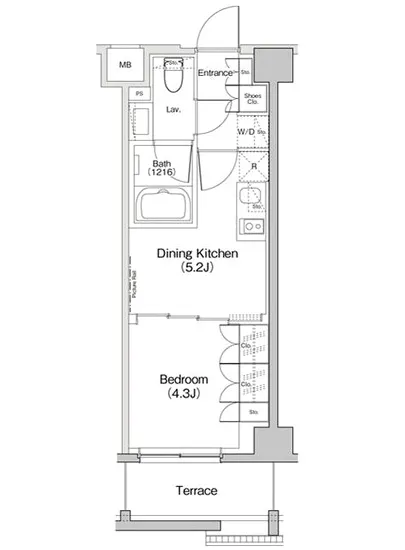 ザ・パークハビオ下北沢 202