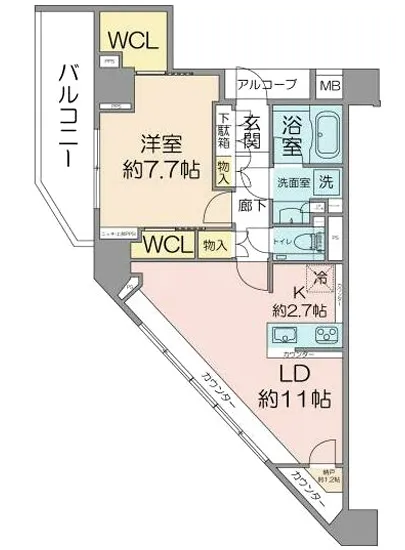 グランスイート神楽坂ピアース N-401