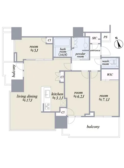 プラウドタワー芝浦 2710