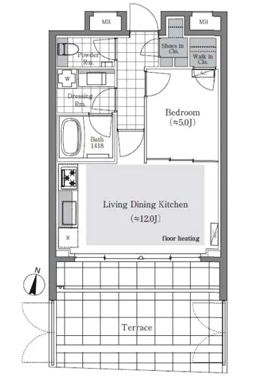 ザ・レジデンス千駄木須藤ガーデン 102