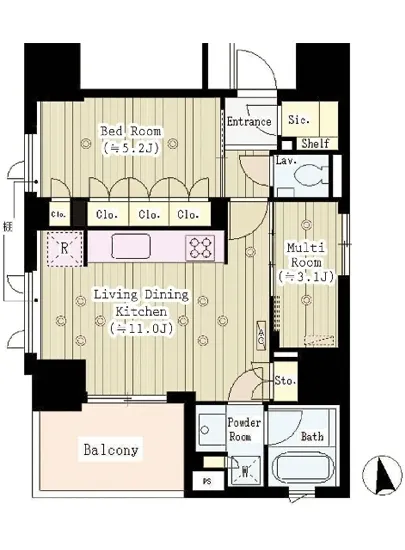 リビオレゾン大手町 302