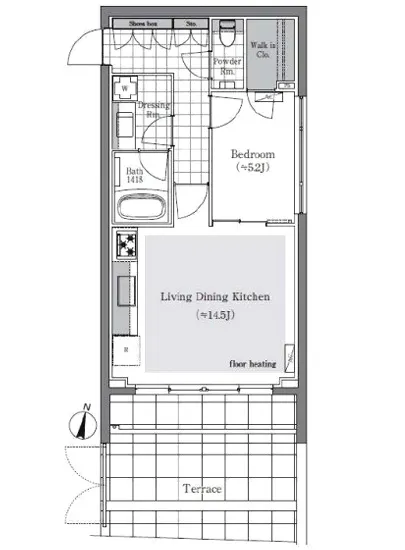 ザ・レジデンス千駄木須藤ガーデン 203