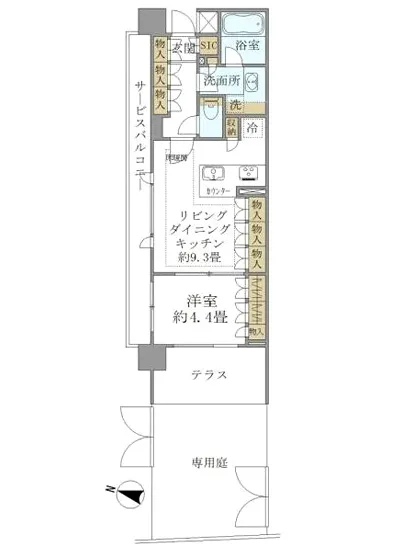 ブリリア神楽坂id 101