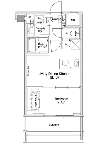 ザ・パークハビオ渋谷クロス 1018