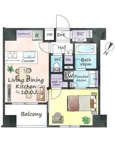 グリーンパーク日本橋蛎殻町 2F