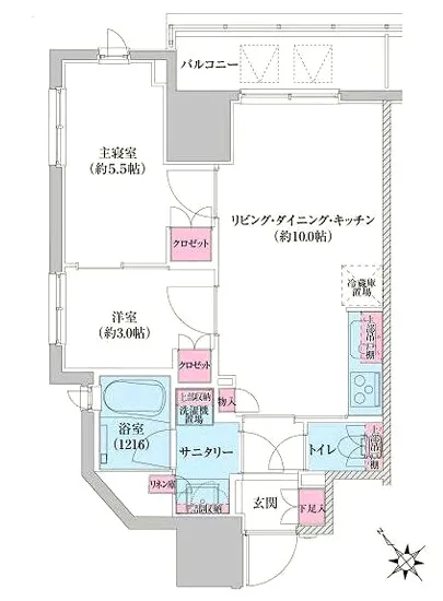 レジディア荻窪3 801