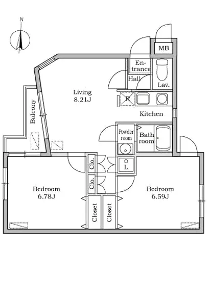 レジディア池上 A-0302