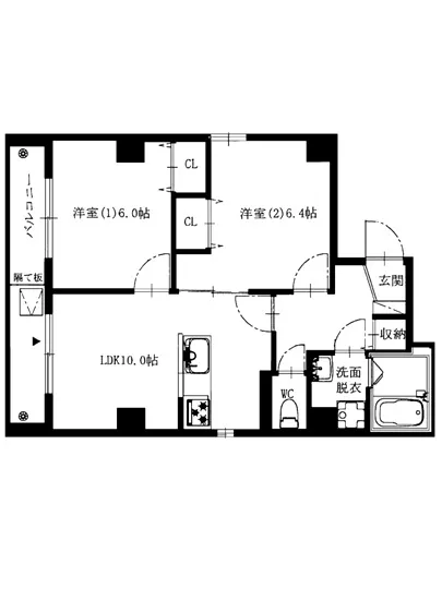 JUタワーフロントKINSHICHO 1102