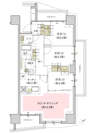 リビオ東中野ヒルトップ 15F