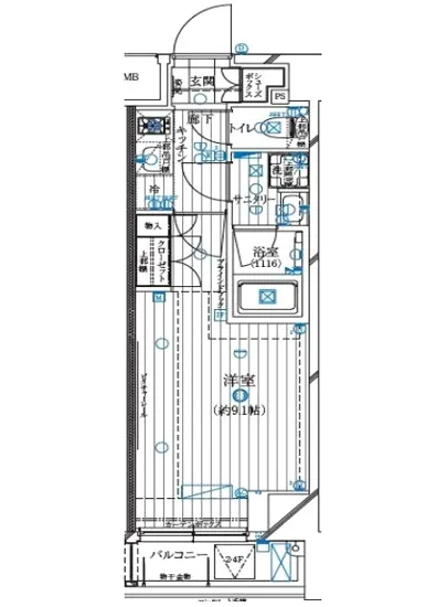 レガリス月島ベイサイドコート 204