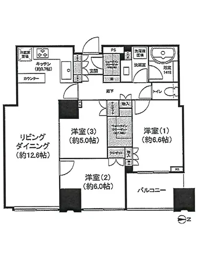 シティタワーズ豊洲ザ・ツイン N-3902