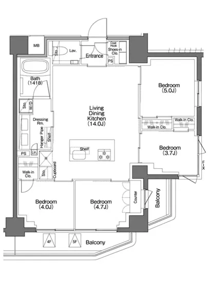 ザ・パークハビオSOHO祐天寺 408