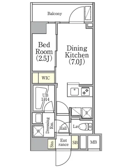 アジールコート三軒茶屋 101