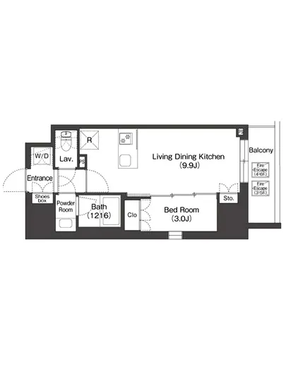 ミレーネ巣鴨駅前 401