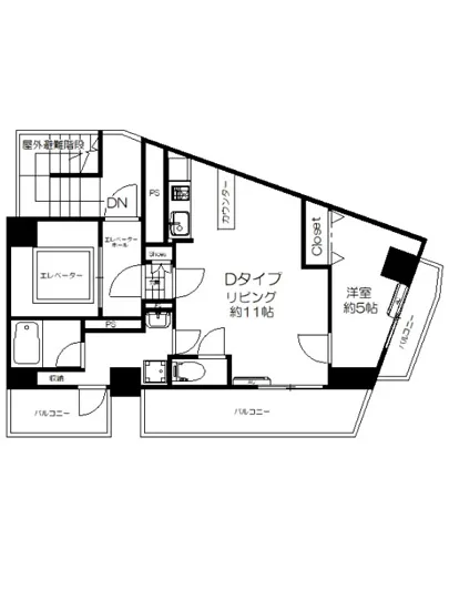 グランデイ芝公園 701