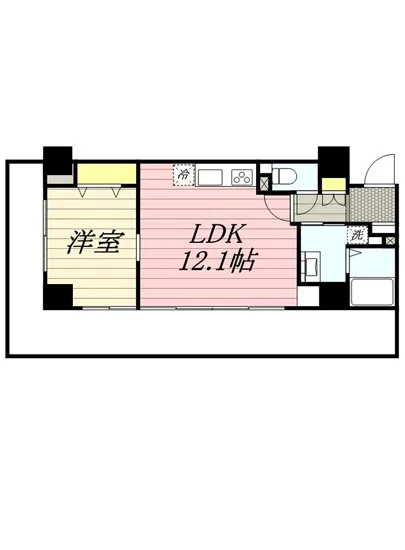 クレッセント文京神楽坂 203