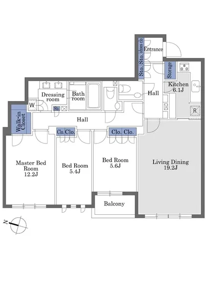 ヴィークハウス広尾 204