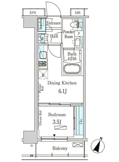 パークアクシス大塚サウスレジデンス 603