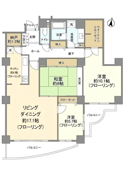 ザ・ガーデンタワーズ サンセットタワー 30F