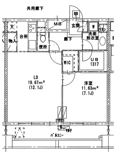 パークハビオ京橋 603