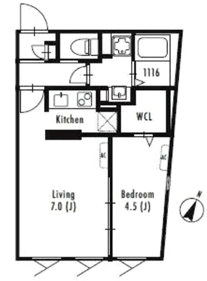 グランパセオ代々木 405