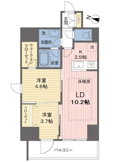 アコルト中野富士見町 701