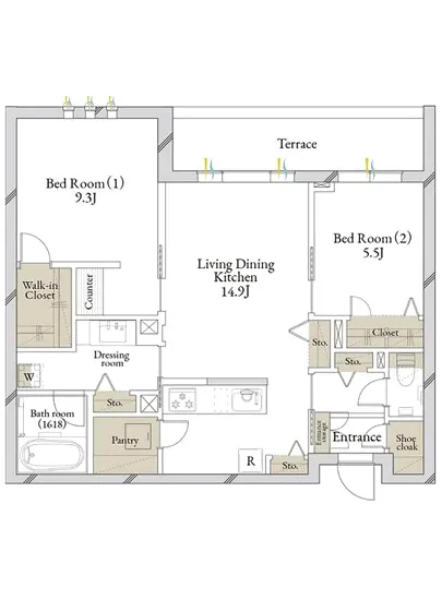ブルームステージ深沢 301