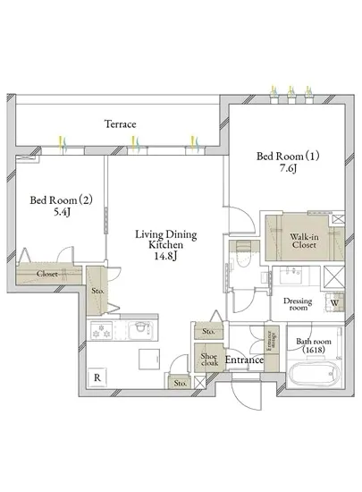 ブルームステージ深沢 202