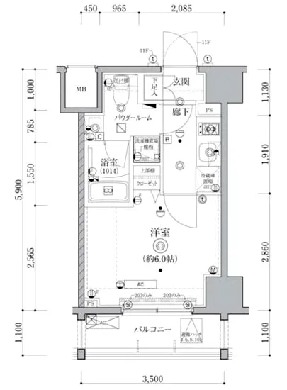クオリタス南大井 503
