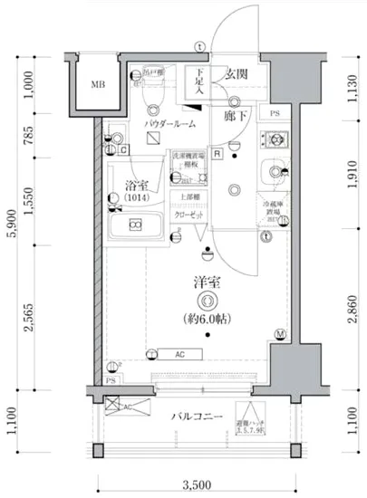 クオリタス南大井 606