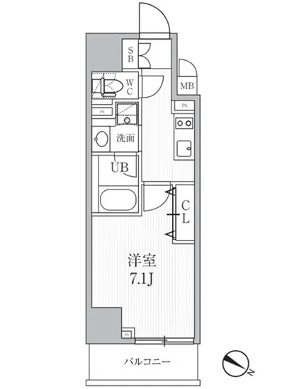 シーズンフラッツ日暮里 202