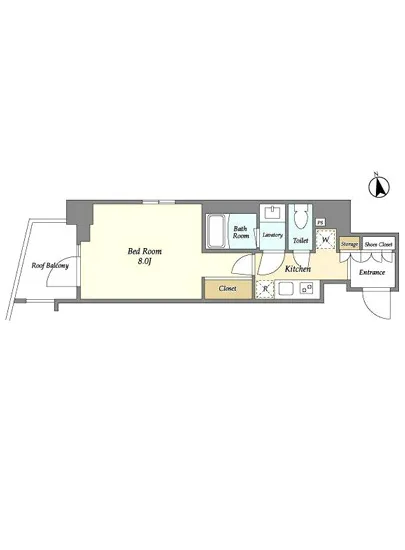 フレシア祐天寺 201