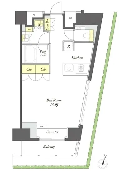 プライムメゾン森下ウエスト 214