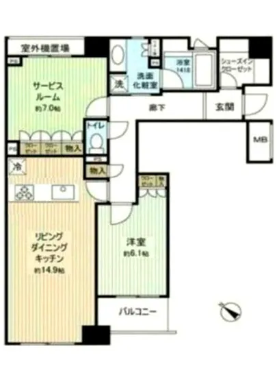 パークハウスエスプラナード 9F