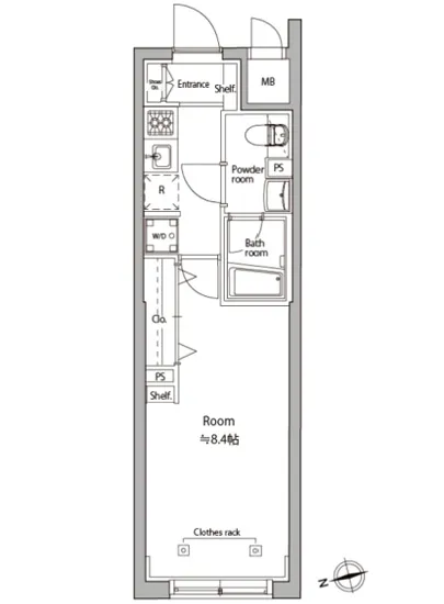 アトリオフラッツ中野 404