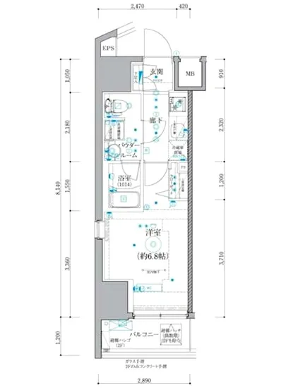 クオリタス品川南 1004
