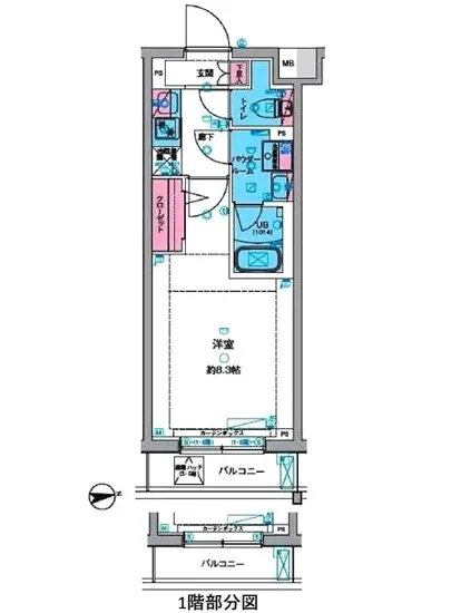 ガリシア旗の台 303