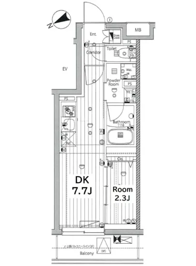 メイクス若松河田 203