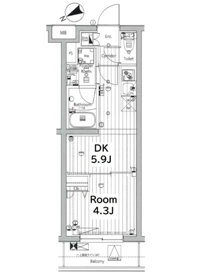 メイクス若松河田 306